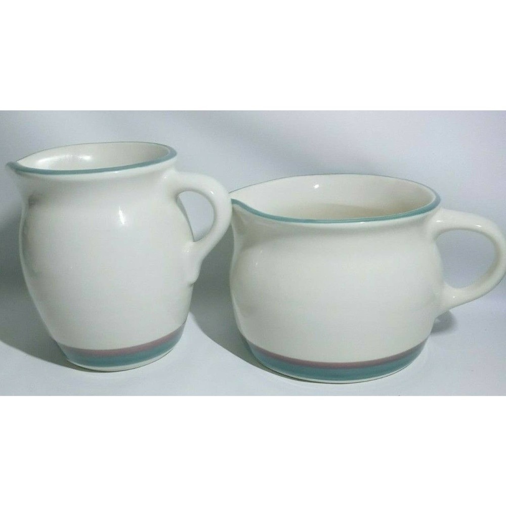 Pfaltzgraff Juniper Creamer, and Gravy Boat-USA